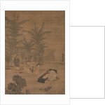 The Scholar Fu Sheng Transmitting the Book of Documents, 15th-mid-16th century by Du Jin
