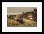 Corn Husking at Nantucket, ca. 1875 by Eastman Johnson
