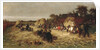 Corn Husking at Nantucket, ca. 1875 by Eastman Johnson
