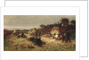 Corn Husking at Nantucket, ca. 1875 by Eastman Johnson