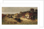 Corn Husking at Nantucket, ca. 1875 by Eastman Johnson