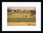 The Outskirts of a Village, ca. 1880 by Edmond Francois Aman-Jean
