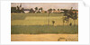 The Outskirts of a Village, ca. 1880 by Edmond Francois Aman-Jean