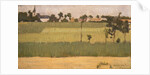 The Outskirts of a Village, ca. 1880 by Edmond Francois Aman-Jean