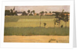 The Outskirts of a Village, ca. 1880 by Edmond Francois Aman-Jean