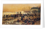 The Defense of Champigny, 1879 by Jean Baptiste Edouard Detaille