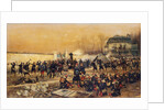 The Defense of Champigny, 1879 by Jean Baptiste Edouard Detaille