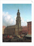 The North Dutch Church, Fulton and William Streets, New York, 1869 by Edward Lamson Henry