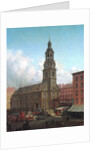 The North Dutch Church, Fulton and William Streets, New York, 1869 by Edward Lamson Henry