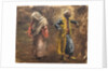Study of Two Figures, ca. 1878 by Edwin Lord Weeks