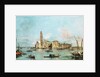 The Island of San Michele, Venice, 1770s by Francesco Guardi