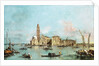 The Island of San Michele, Venice, 1770s by Francesco Guardi