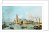 The Island of San Michele, Venice, 1770s by Francesco Guardi