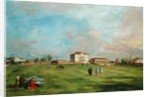 The Villa Loredan, Paese, early 1780s by Francesco Guardi