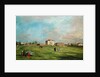 The Villa Loredan, Paese, early 1780s by Francesco Guardi