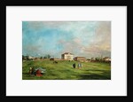 The Villa Loredan, Paese, early 1780s by Francesco Guardi