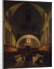 The Choir of the Capuchin Church in Rome, 1814-15 by Francois-Marius Granet