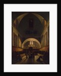 The Choir of the Capuchin Church in Rome, 1814-15 by Francois-Marius Granet