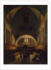 The Choir of the Capuchin Church in Rome, 1814-15 by Francois-Marius Granet