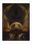 The Choir of the Capuchin Church in Rome, 1814-15 by Francois-Marius Granet