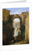 Ponte San Rocco and Waterfalls, Tivoli, ca. 1810-20 by Francois-Marius Granet