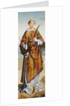 Saint Vincent, Patron Saint of Lisbon by Frey Carlos