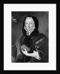 Portrait of a Woman Holding a Book by Unknown