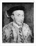Portrait of a Man in a White Fur Coat by Unknown