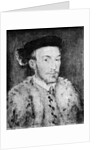 Portrait of a Man in a White Fur Coat by Unknown