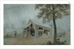 Rainstorm?Cider Mill at Redding, Connecticut, ca. 1840 by George Harvey