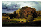 Autumn Oaks, ca. 1878 by George Inness