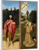Saint John the Baptist; Saint Francis Receiving the Stigmata, ca. 1485-90 by Gerard David
