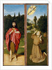 Saint John the Baptist; Saint Francis Receiving the Stigmata, ca. 1485-90 by Gerard David