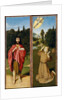 Saint John the Baptist; Saint Francis Receiving the Stigmata, ca. 1485-90 by Gerard David