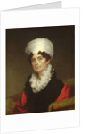 Mrs. Andrew Sigourney, Ca. 1820 by Gilbert Stuart