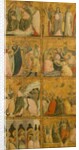 Scenes from the Life of Christ, mid-1340s by Giovanni Baronzio