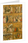 Scenes from the Life of Christ, mid-1340s by Giovanni Baronzio