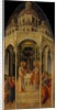 The Annunciation to Zacharias; The Angel of the Annunciation, ca. 1455-60 by Giovanni di Paolo