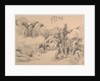 Clouds and Spring Trees at Dusk, dated 1888 by Gu Yun