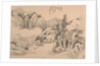 Clouds and Spring Trees at Dusk, dated 1888 by Gu Yun