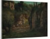 The Hidden Brook, ca. 1873-77 by Gustave Courbet