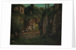 The Hidden Brook, ca. 1873-77 by Gustave Courbet