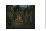 The Hidden Brook, ca. 1873-77 by Gustave Courbet
