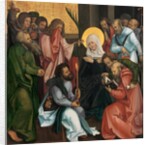 The Dormition of the Virgin; Christ Carrying the Cross, ca. 1510 by Hans Schäufelein the Elder
