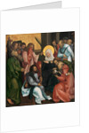 The Dormition of the Virgin; Christ Carrying the Cross, ca. 1510 by Hans Schäufelein the Elder