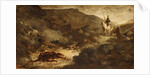 Don Quixote and the Dead Mule, after 1864 by Honore Daumier