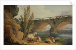 Bridge over a Cascade by Hubert Robert