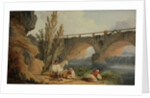 Bridge over a Cascade by Hubert Robert