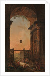 The Return of the Cattle, ca. 1773-75 by Hubert Robert