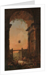 The Return of the Cattle, ca. 1773-75 by Hubert Robert